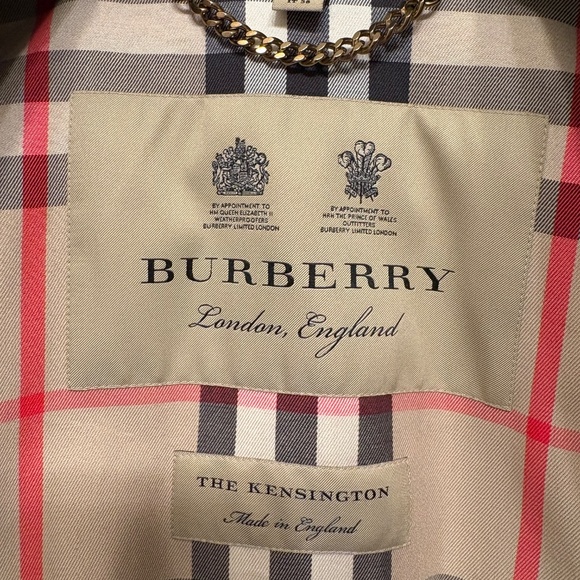 Burberry Honey Kensington Medium Trench Coat US4 - Picture 3 of 16